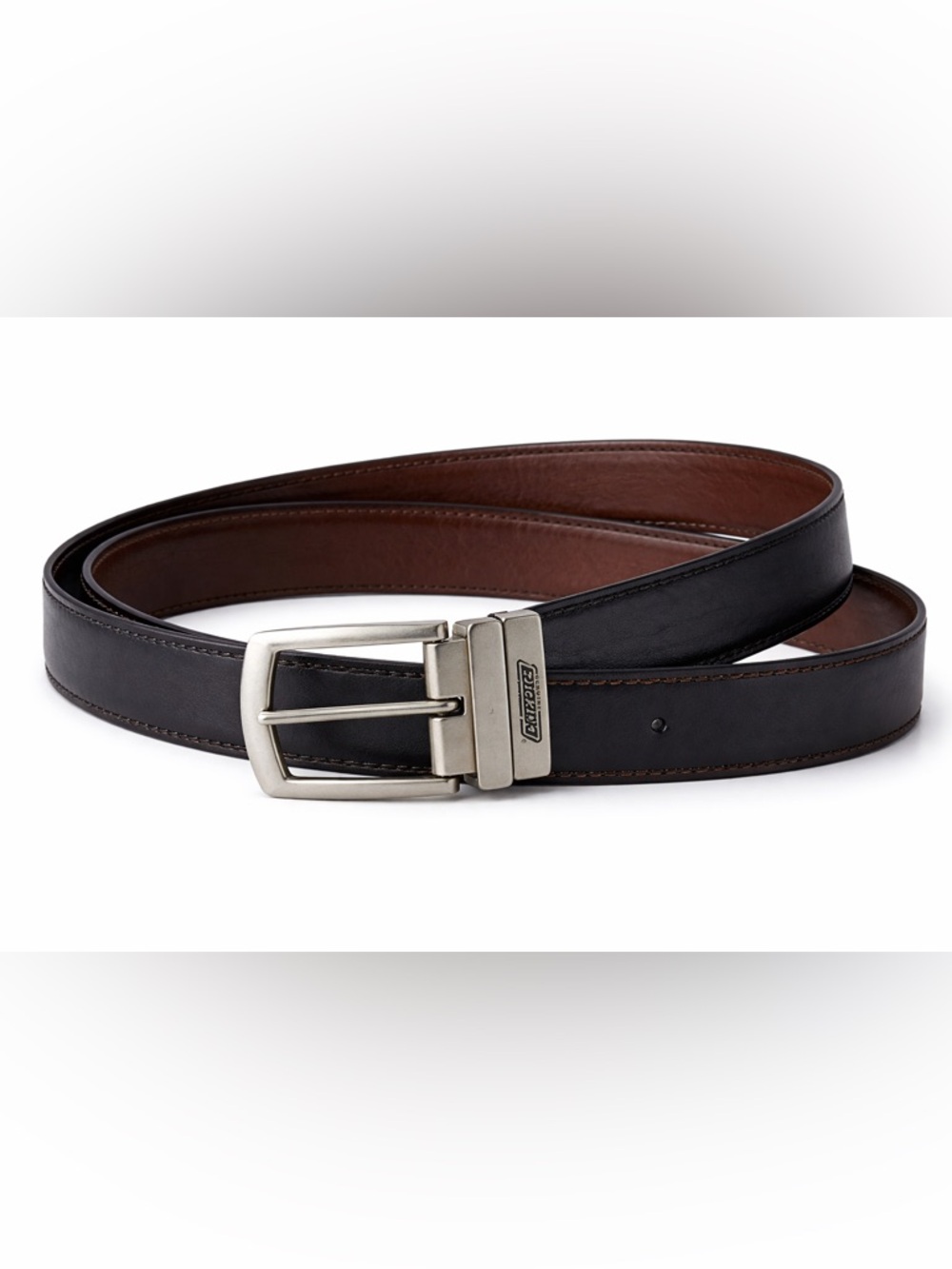 Dickie’s Reversible Leather Belt - Black/Brown -46/XL